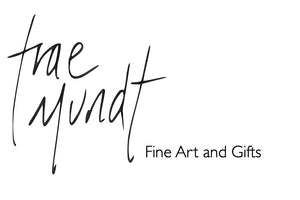 Website Header for artist Trae Mundt Fine Art and Gifts.